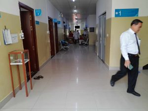 Ang Duong Hospital corridor