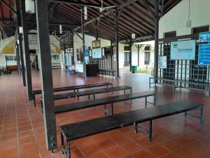 Waiting area of Sonja Kill hospital in Kampot